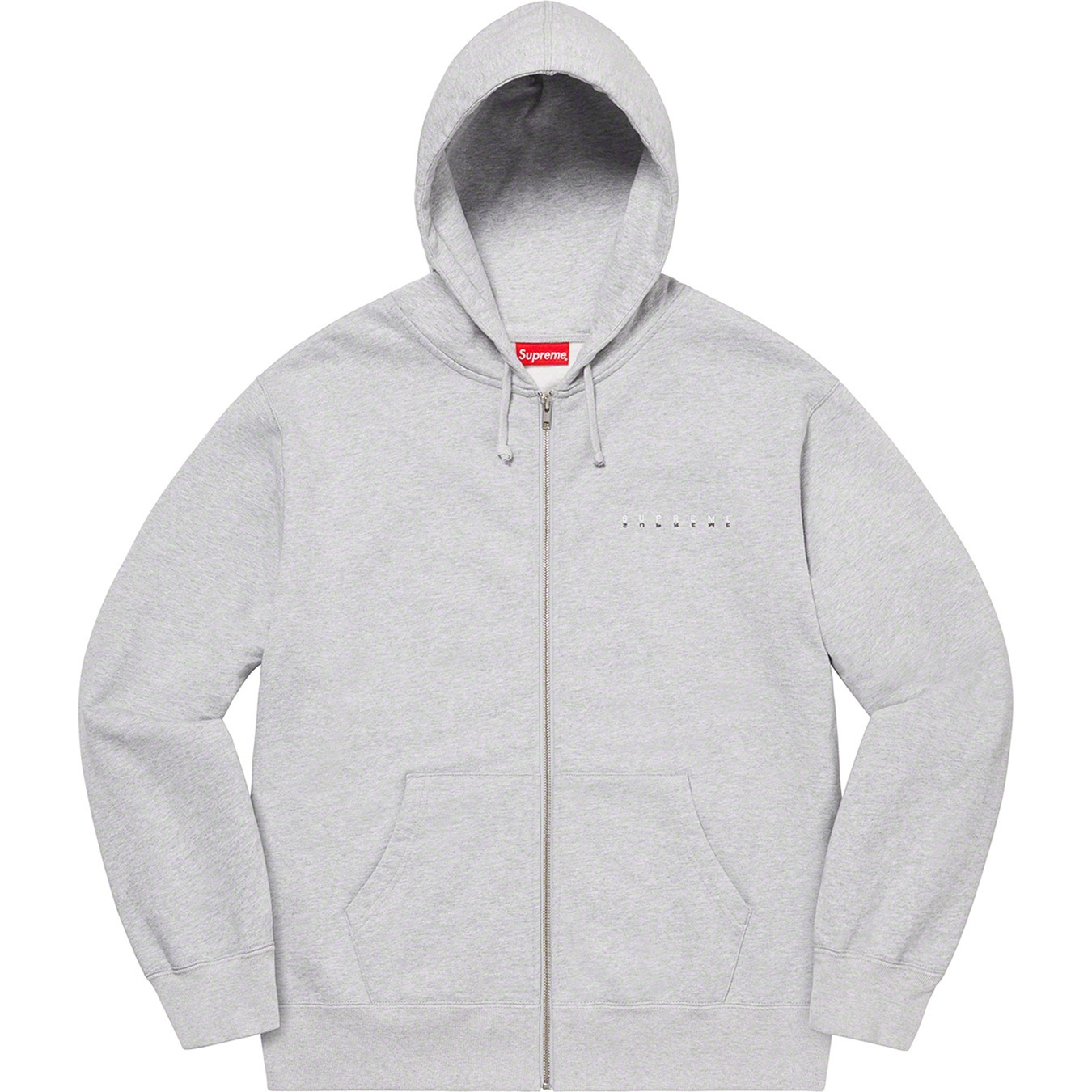 Globe Zip Up Hooded Sweatshirt view 8